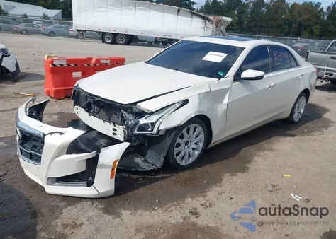 2014 Cadillac Cts Luxury из США, поврежденный, VIN 1G6AR5S35E0125133